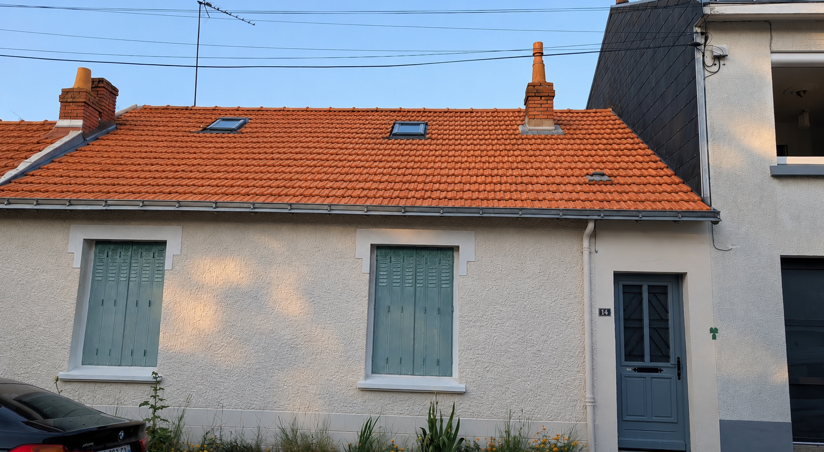 Démoussage et traitement hydrofuge de toiture