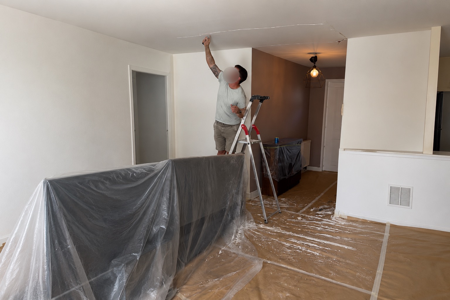 Rénovation intérieure d'un séjour